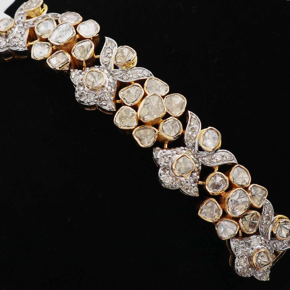 Pearl Delite Gold Studded Colourful Bracelet AJB85
