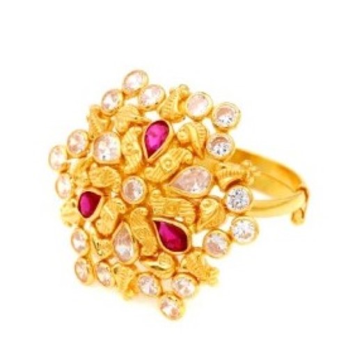 Colourful Pearl Delicate Ring For Women