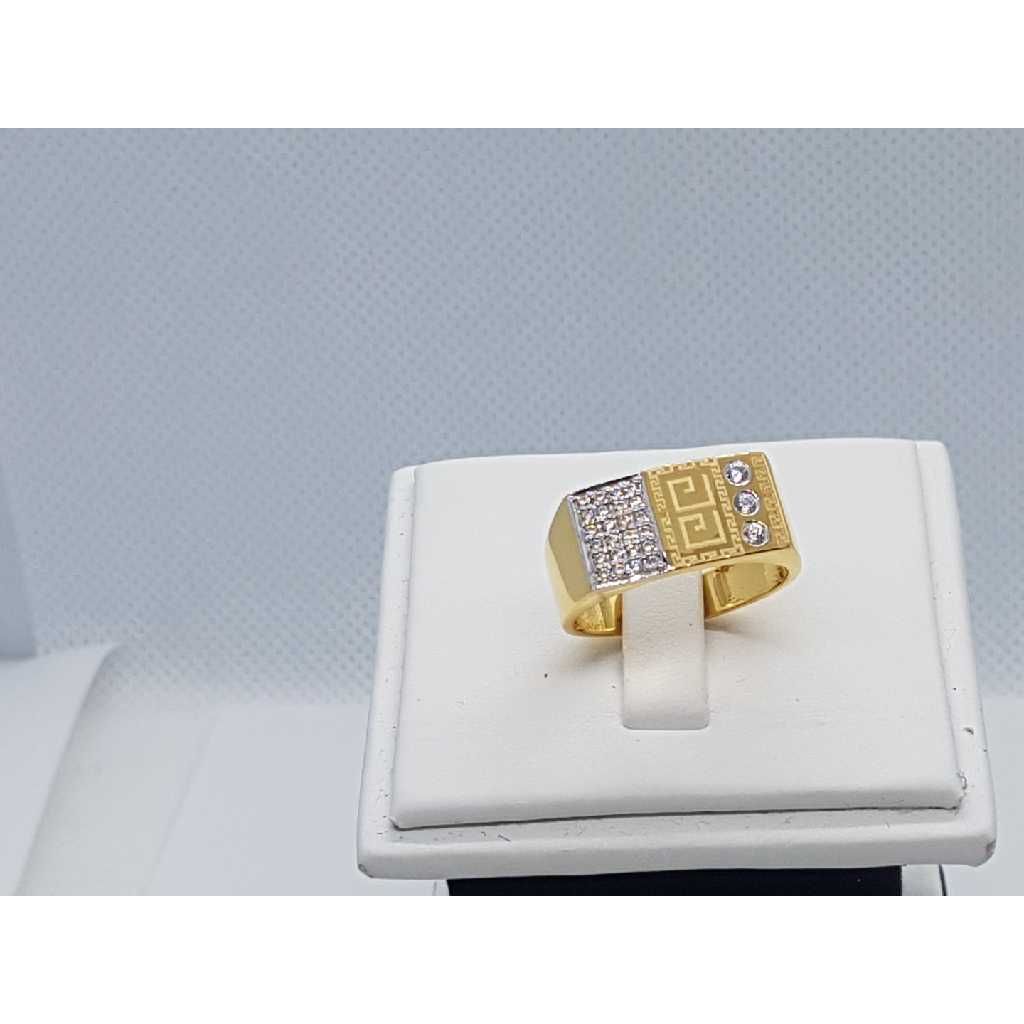 916 Gold Fancy Ring For Men