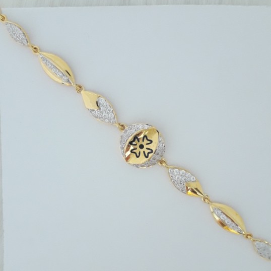916 gold fancy carving bracelet