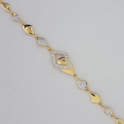 916 Gold casual bracelet