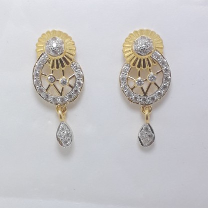 916 Gold fancy earrings GS9262