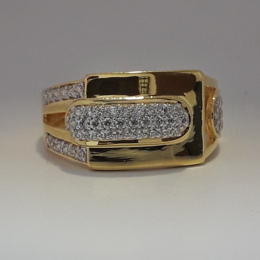 916 Gold decent gents ring MJ-YR7575