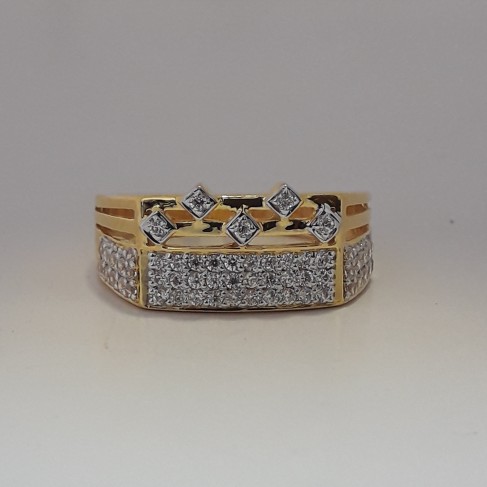916 Gold fancy gents ring MJ-RZ0466