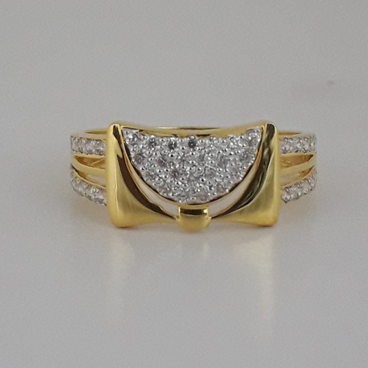 916 Gold extreme Gents ring