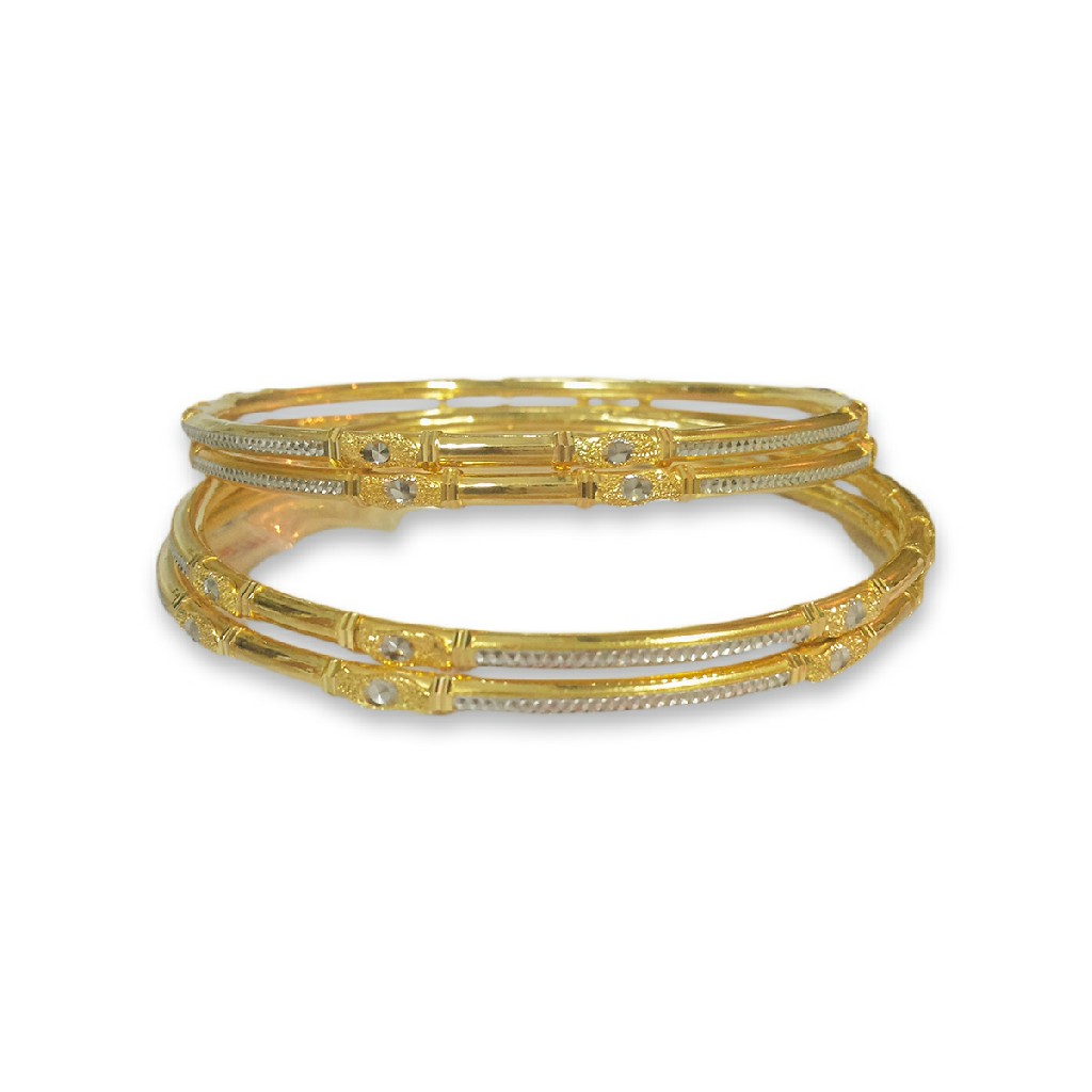SIMPLE 22KT/916 GOLD  KADLI BANGLE