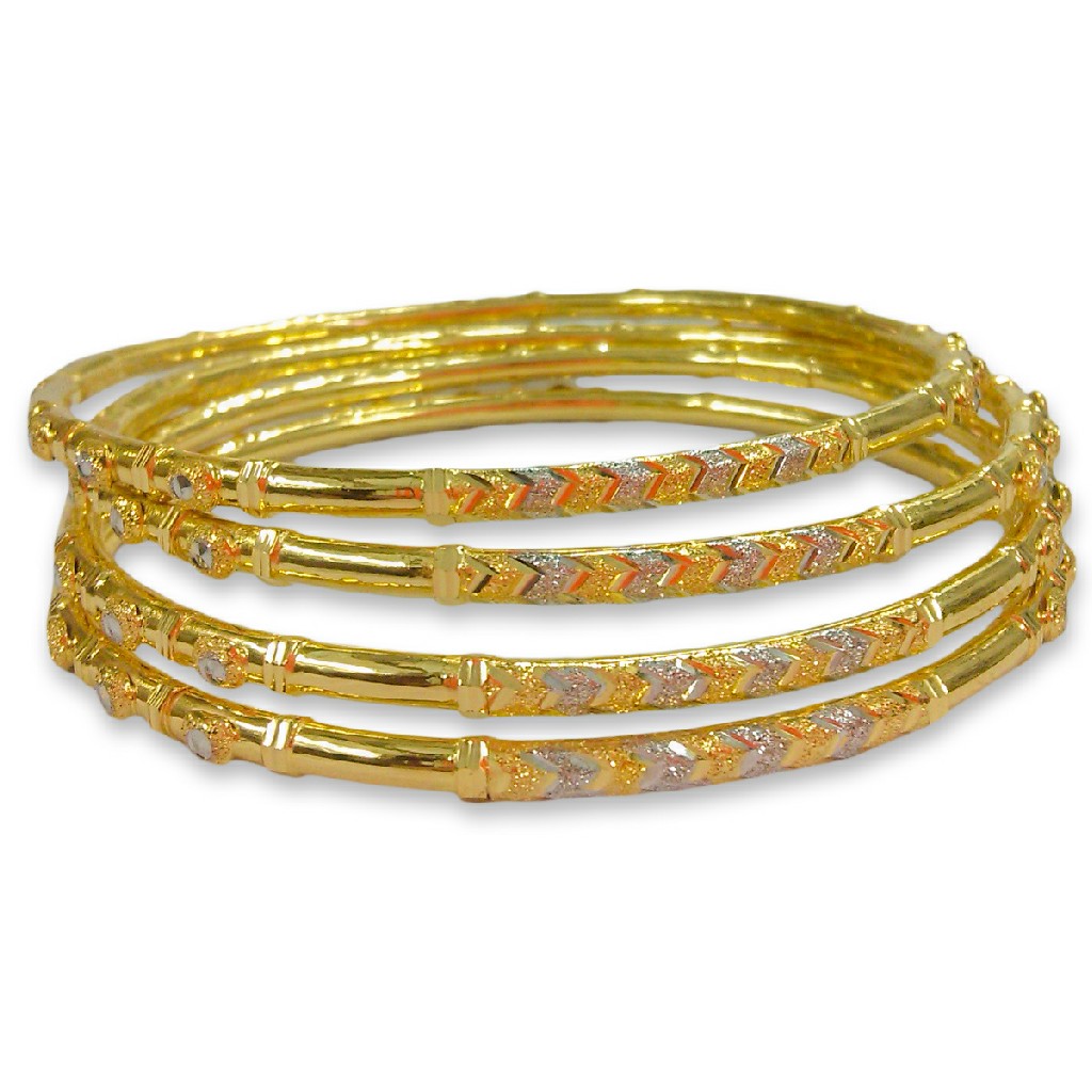 SIMPLE 22KT/916 GOLD  KADLI BANGLE