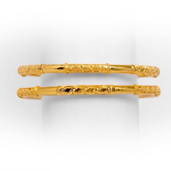 22KT/916 SIMPLE DESIGNED GOLD  KADLI