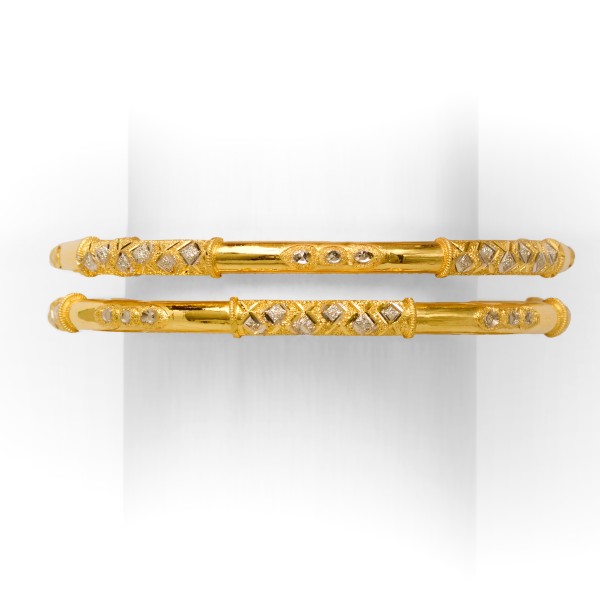 22KT/916 ELEGANT DESIGN SINGLE PIPE  KADLI