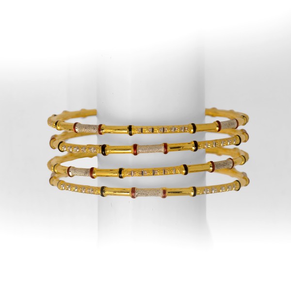 916 CREATIVE 4 PIECE GOLD  KADLI