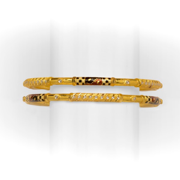 916 ATTRACTIVE GOLD  BANGLE KADLI