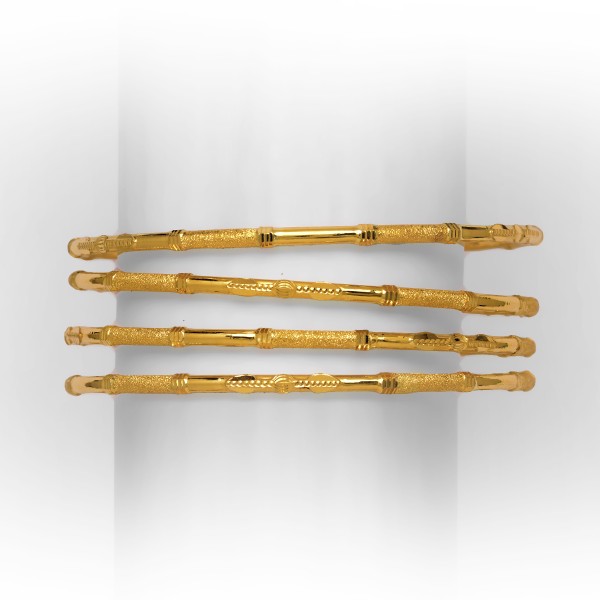 Yellow gold 4 pipe ghabha kadli