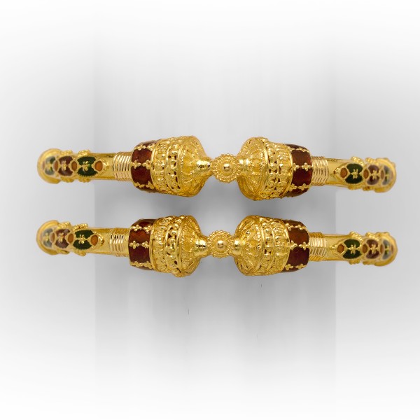 916 gold  corn ladies kadli