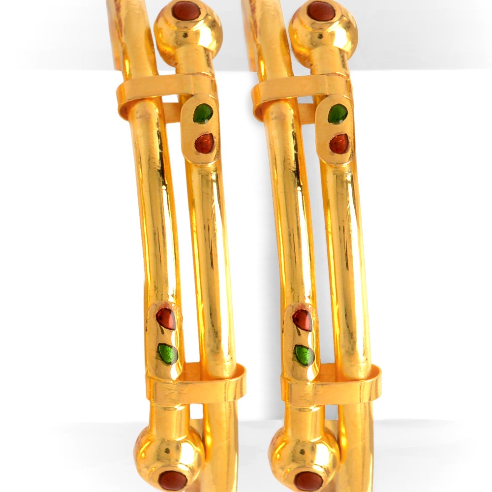 916 Gold Colorful Ball Pipe  Kadali BO-025
