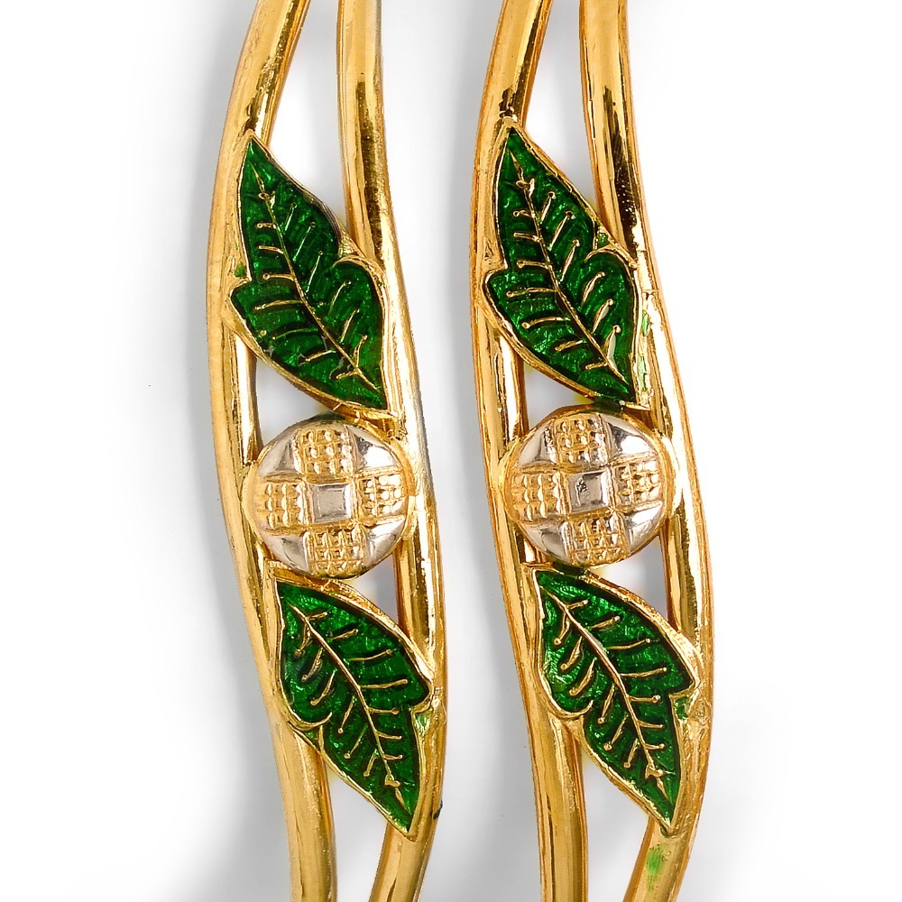 916 Gold Fancy  Kadali Bangle BO-021