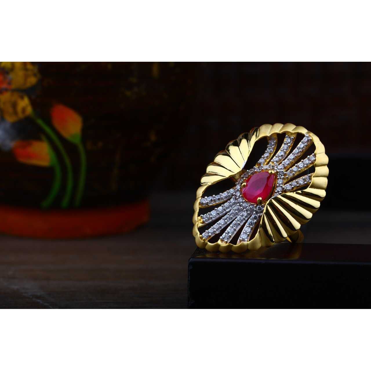 22ct Classic Cocktail Ring