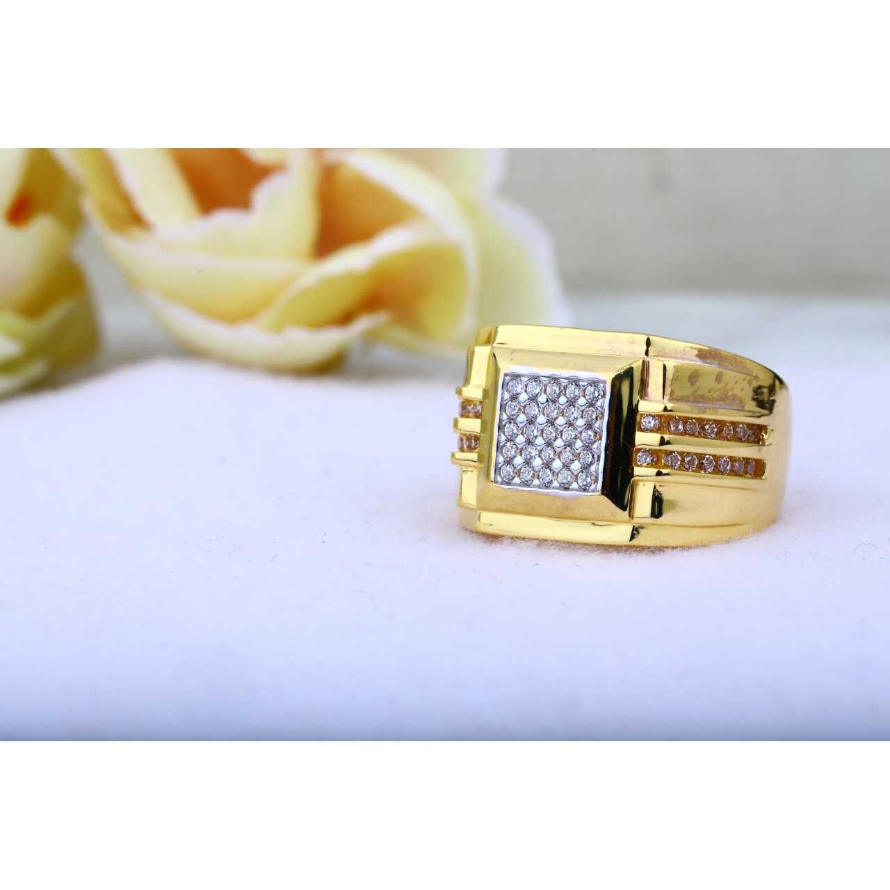 92 Square Gents Ring
