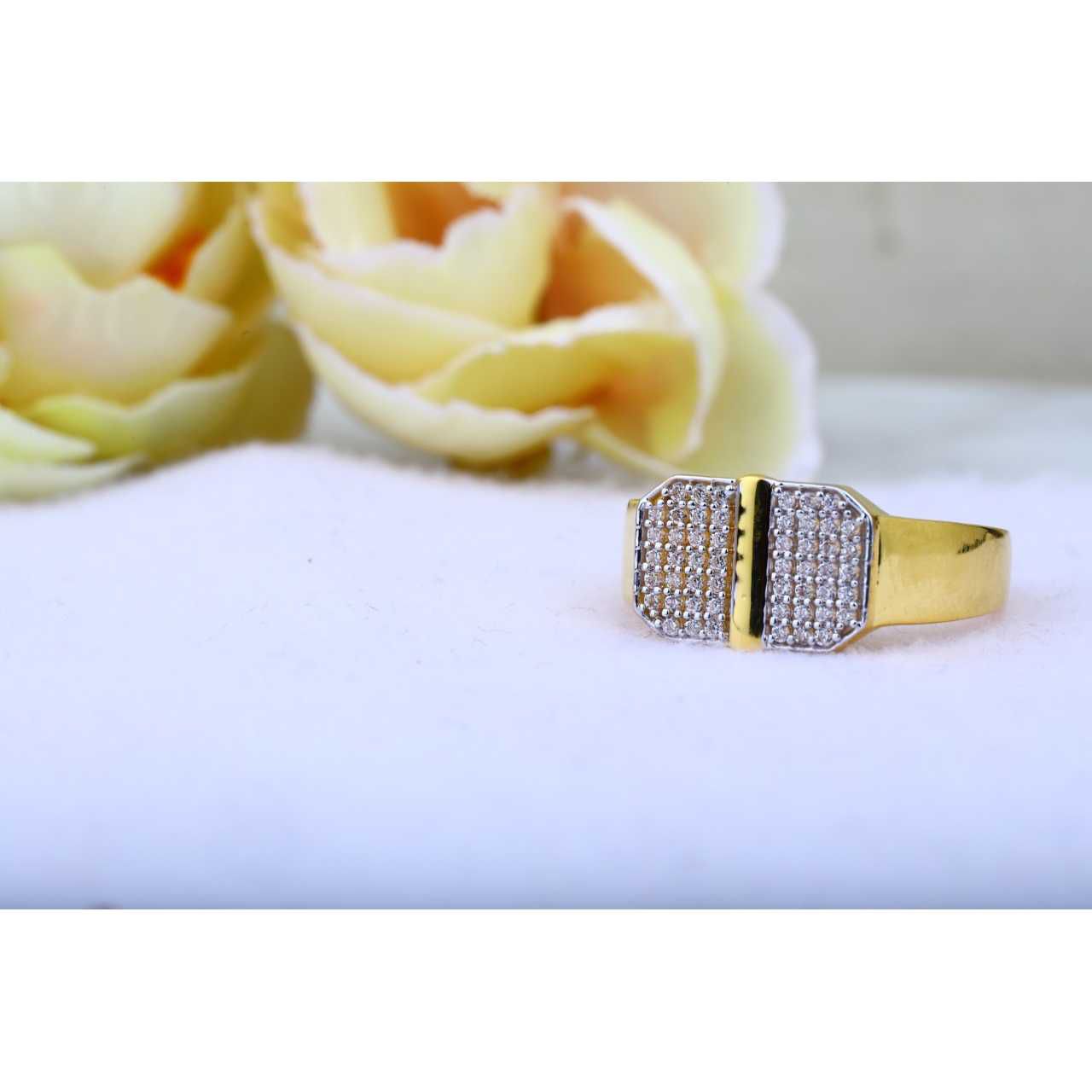 22ct Modern Gents Ring