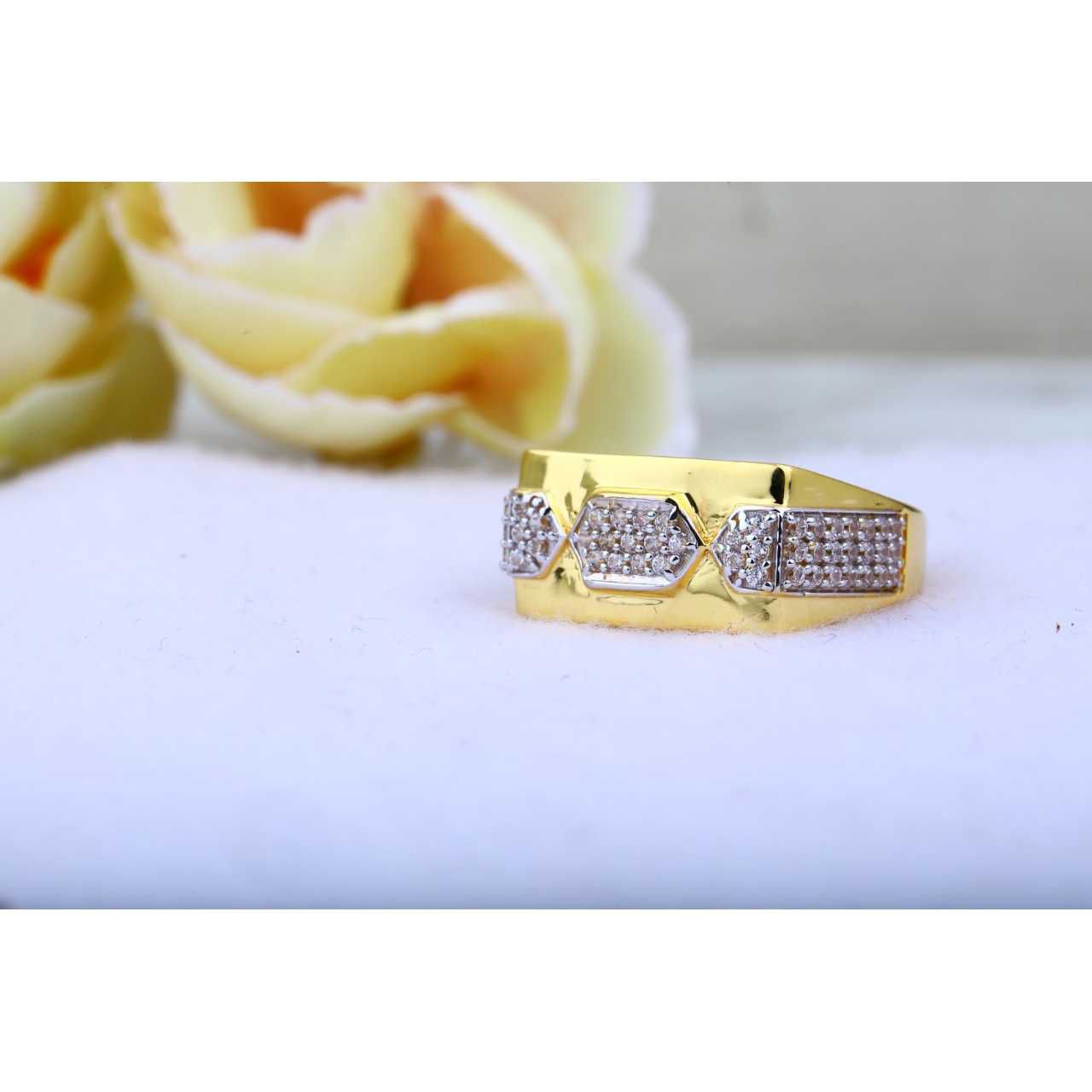 22ct Long Gents Ring