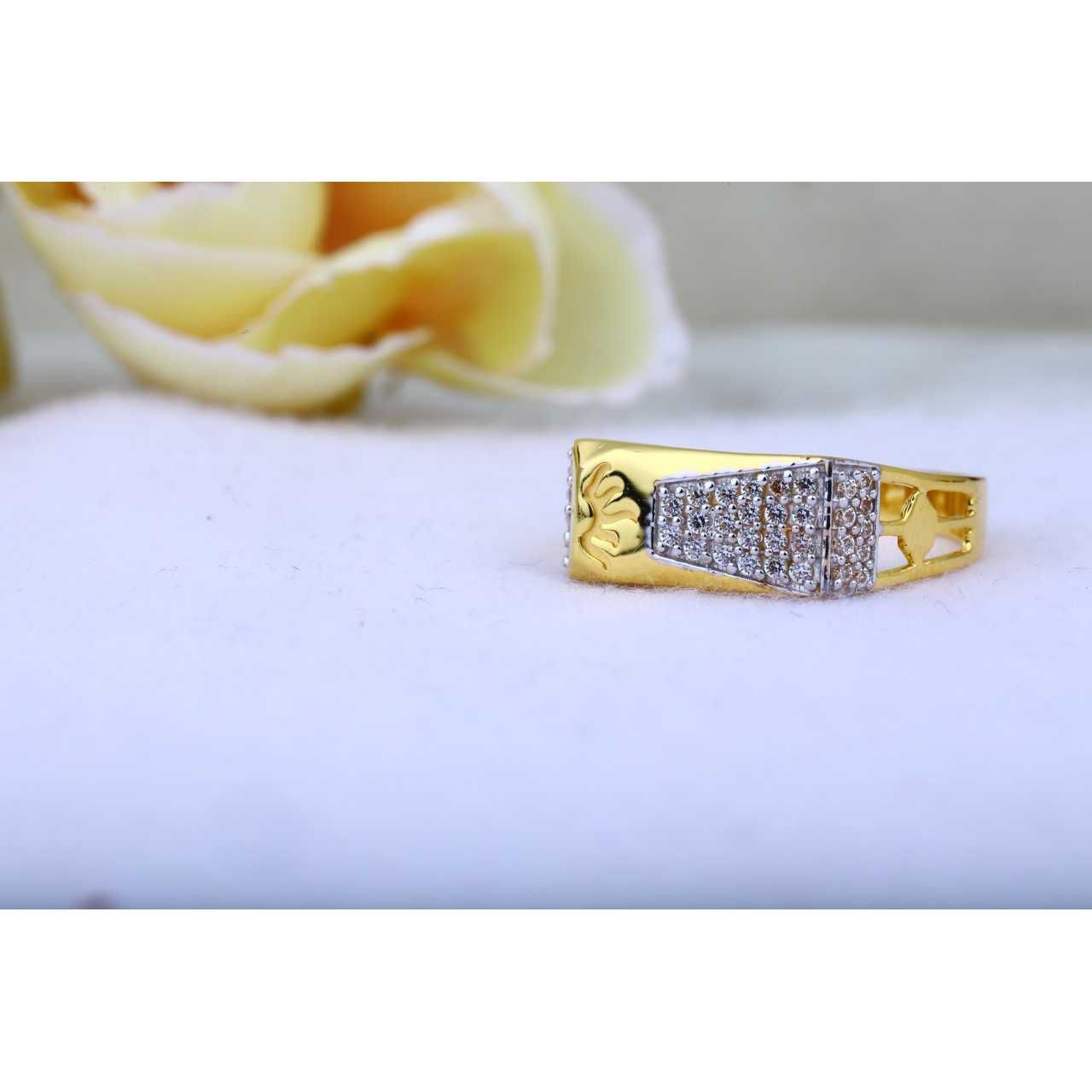 92 CZ Gents Ring