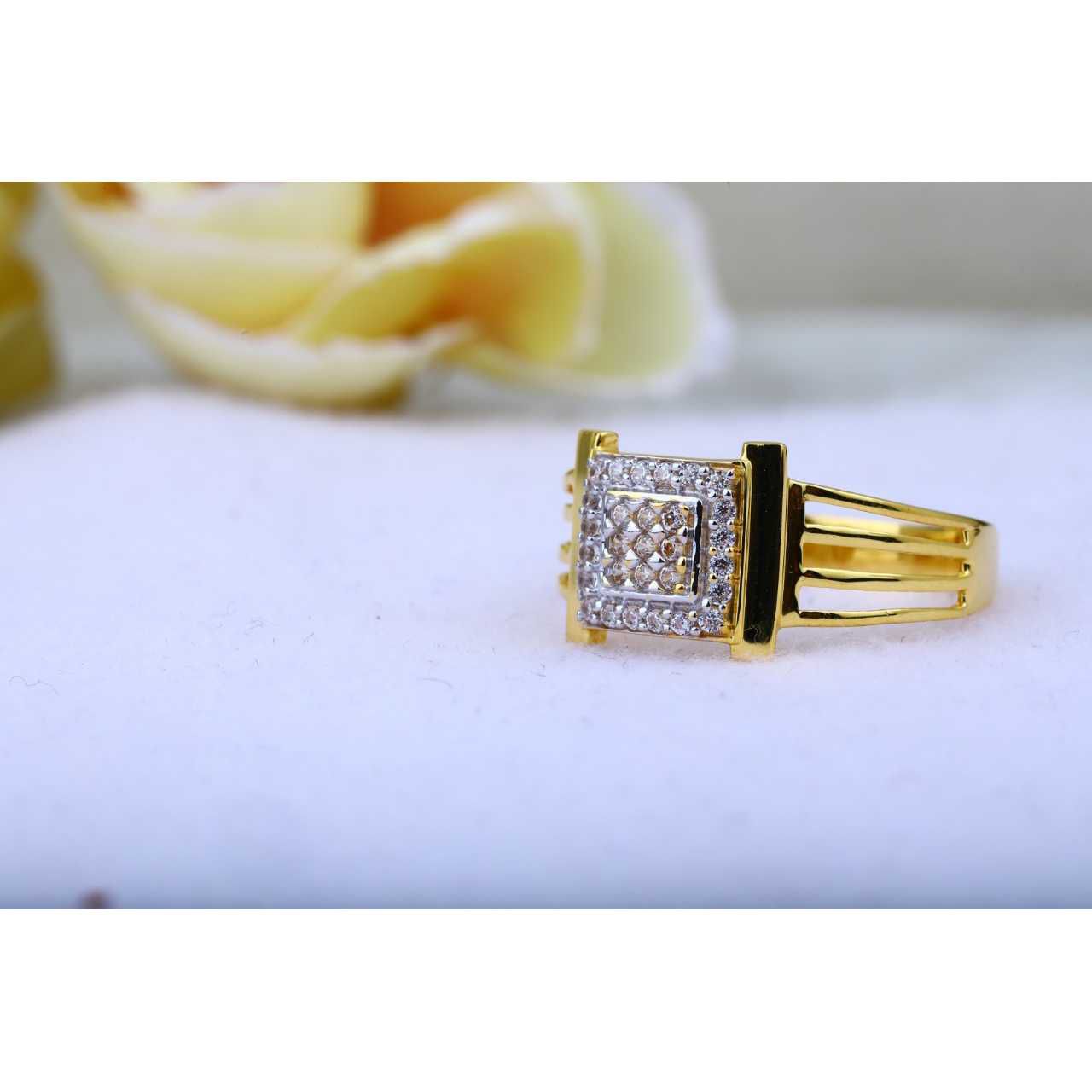 92 Square Gents Ring
