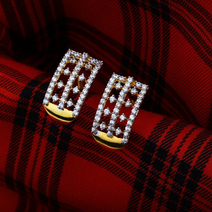 92 cz earrings