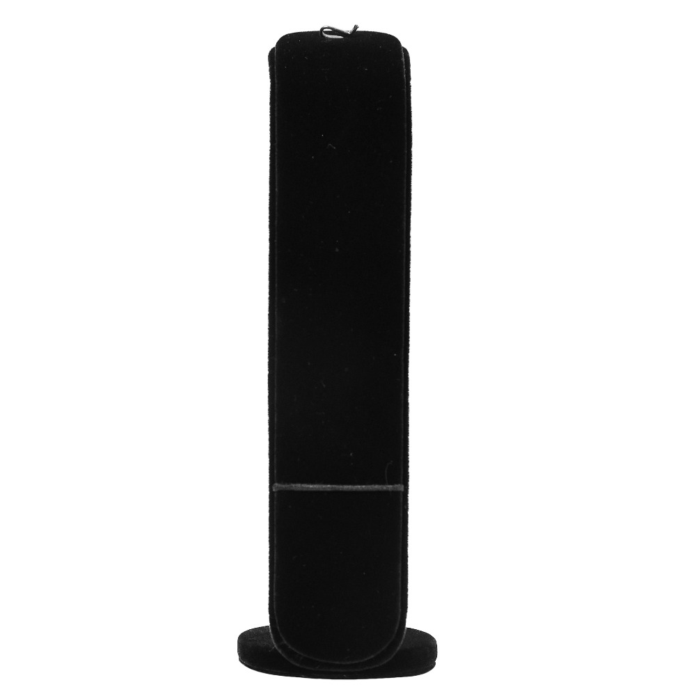 jewellery chain/bracelet stand black fur
