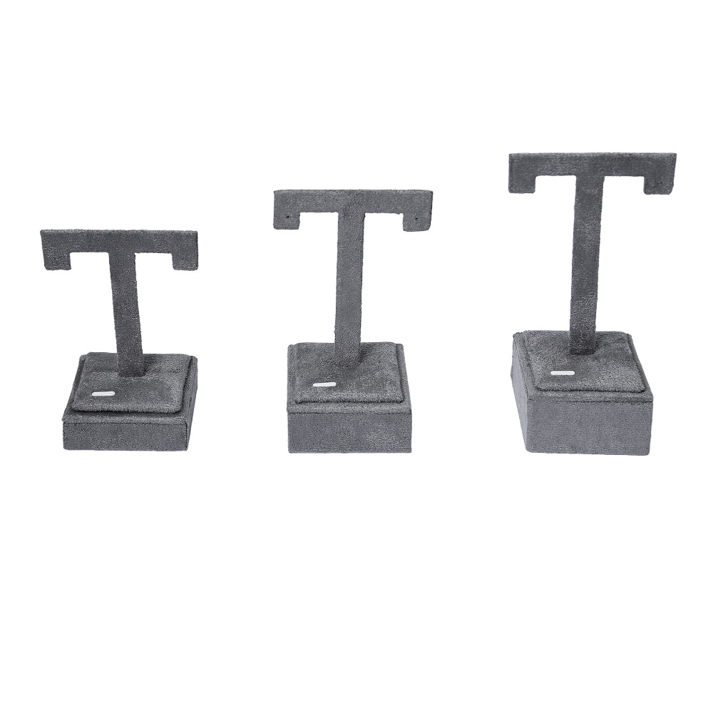 jewellery earring stand grey color