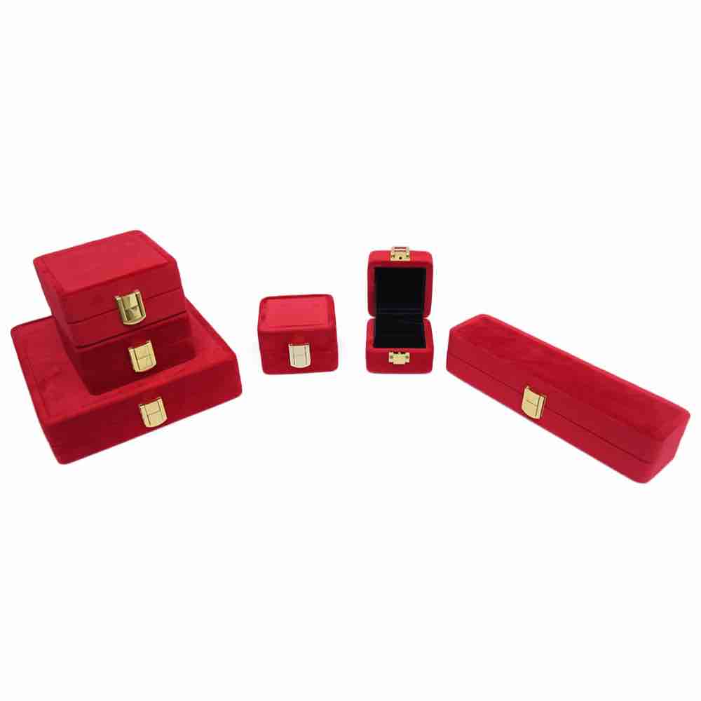Rani swede jewellery box