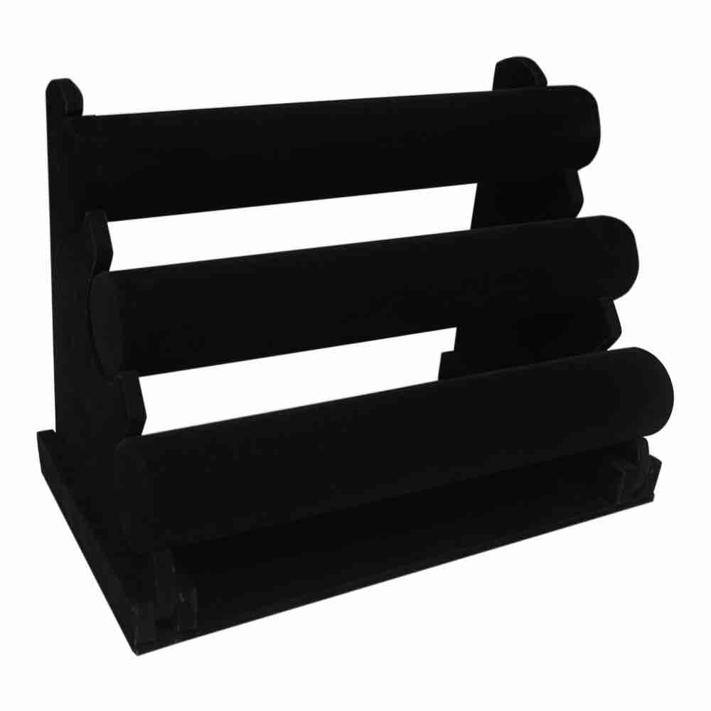 3 roll foldable small bangle stand