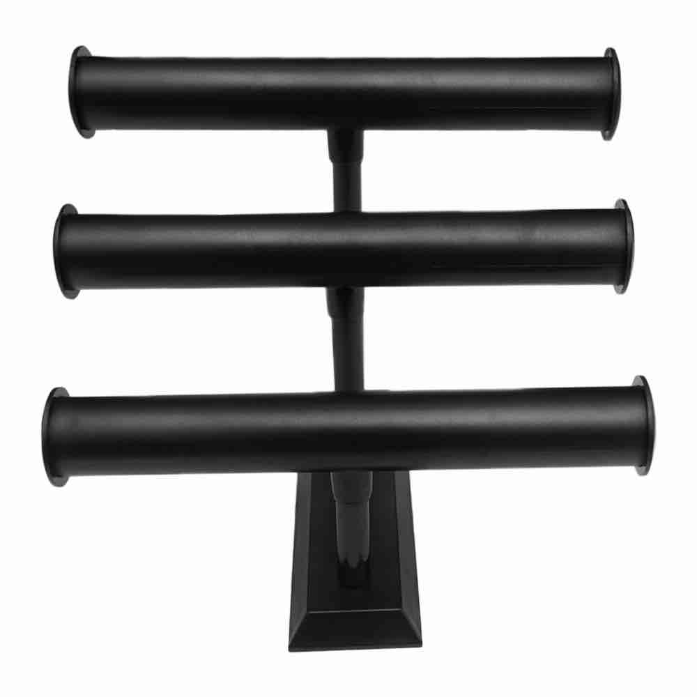 3 roll acrylic foldable bangle stand