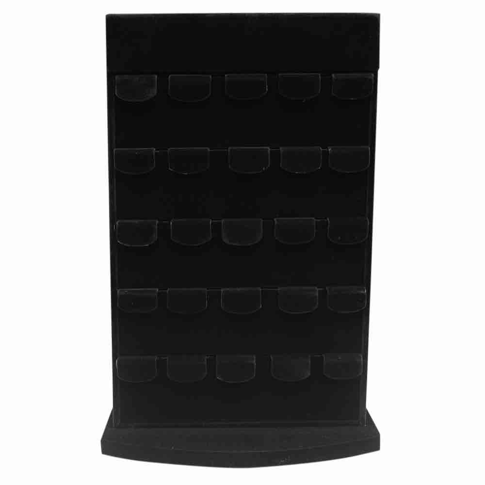 Rotating 2 side earring stand