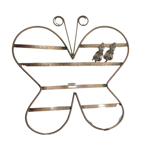 Metal earring stand