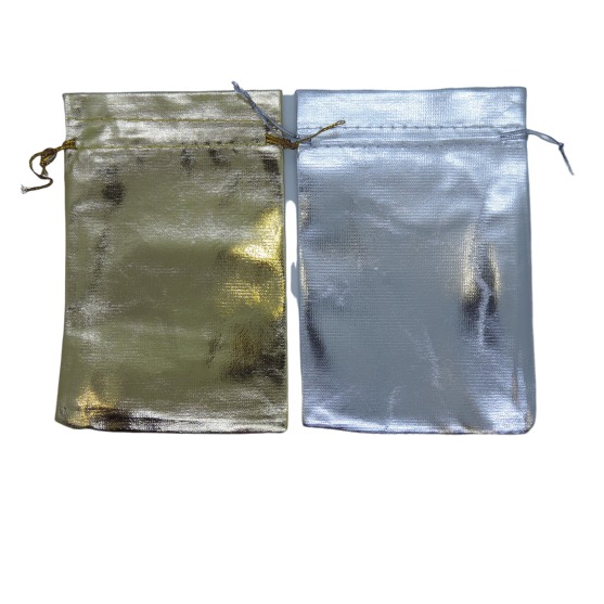 Golden/silver pouch