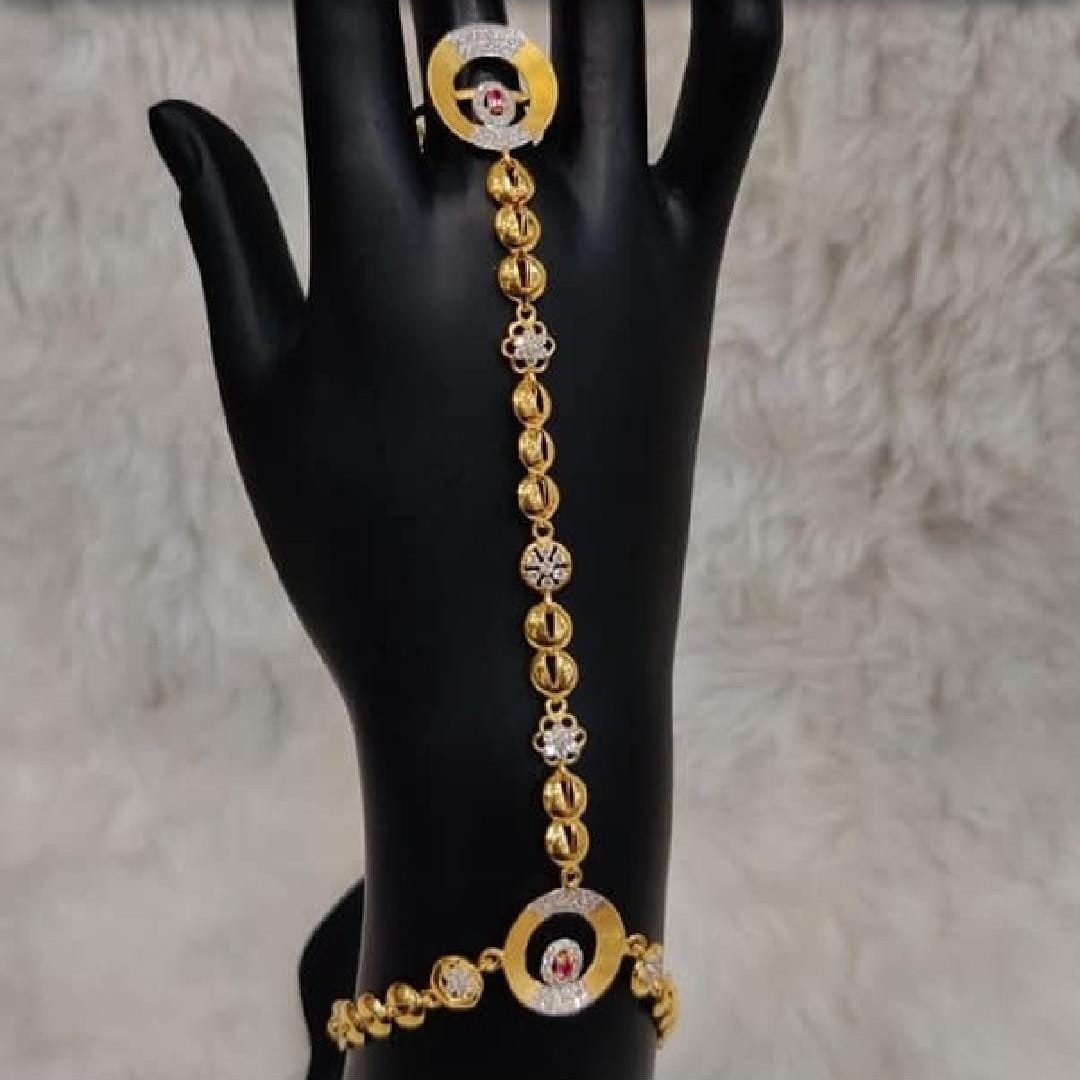 916 Gold Designer Hathpan VJH04