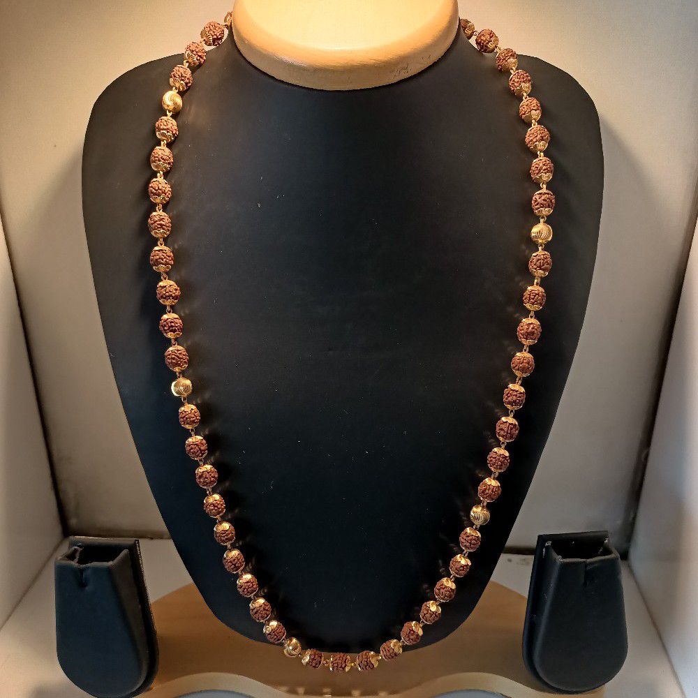 Rudraksh Gold Mala