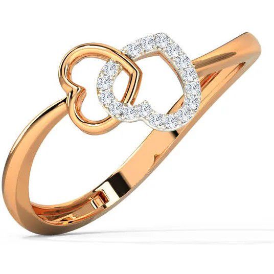 22k Gold Heart shape ring