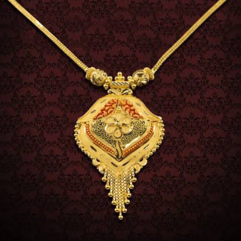 916 Gold Chain Pendant