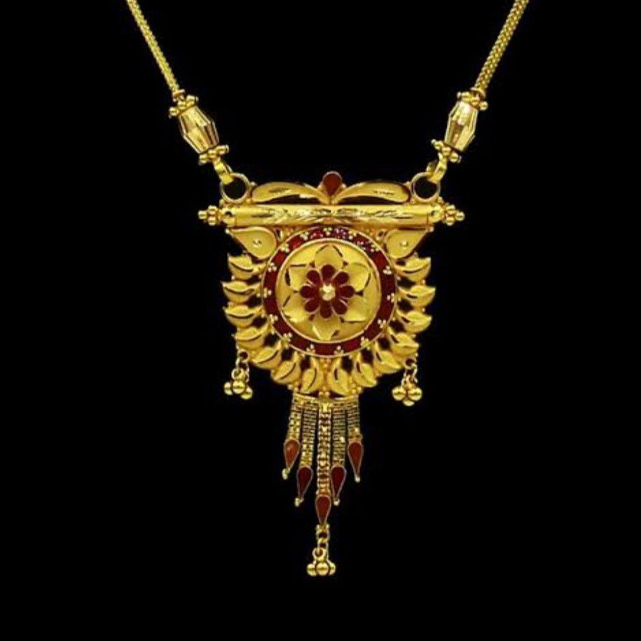 916 Gold Pendant