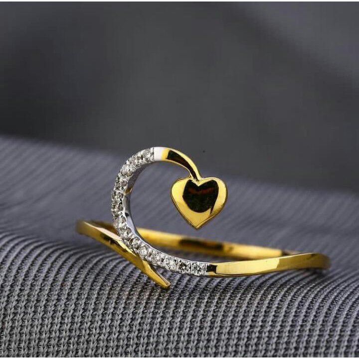 916 Gold ladies ring