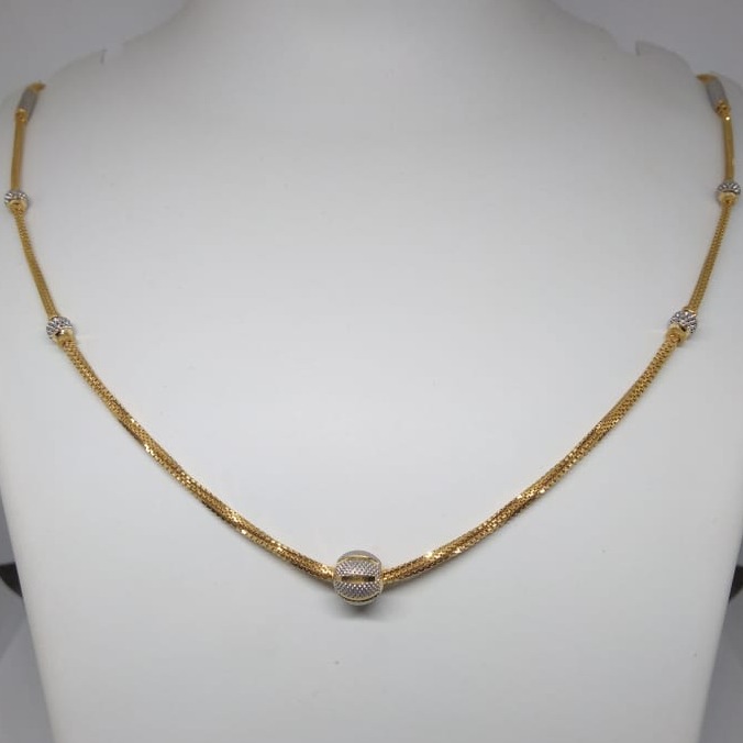 916 gold rodium chain
