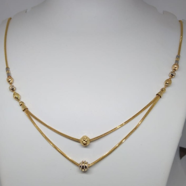 916 gold rodium chain