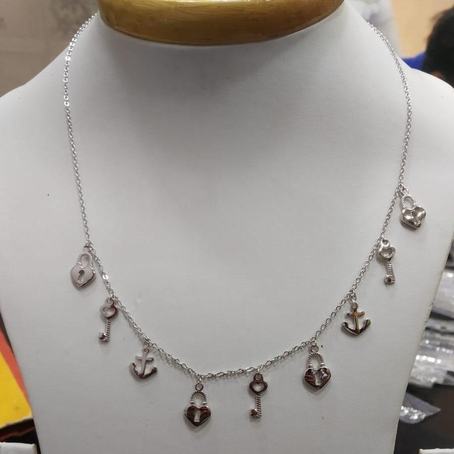 92.5 sterling silver fancy chain