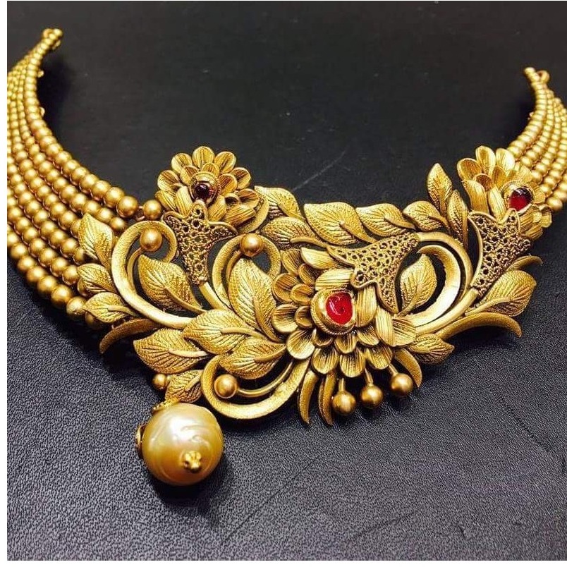 916 gold necklace