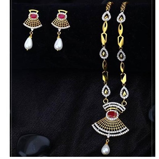 916 gold dokiya with earrings