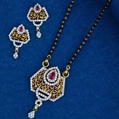 916 gold mangalsutra