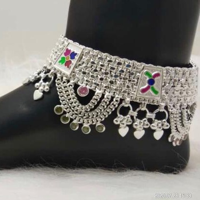 Silver Fancy Payal