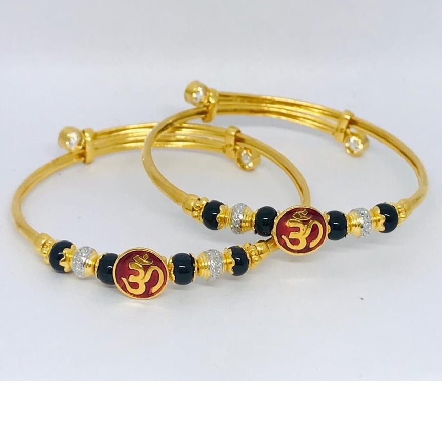 22 Kt 916 Gold Baccha Kadli
