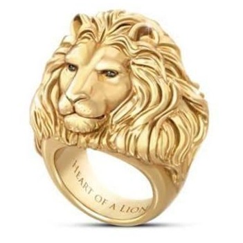 22 kt 916 gold gents ring