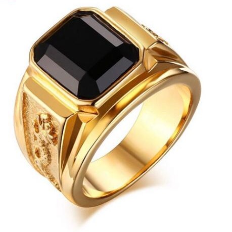 22 kt 916 gold gents ring